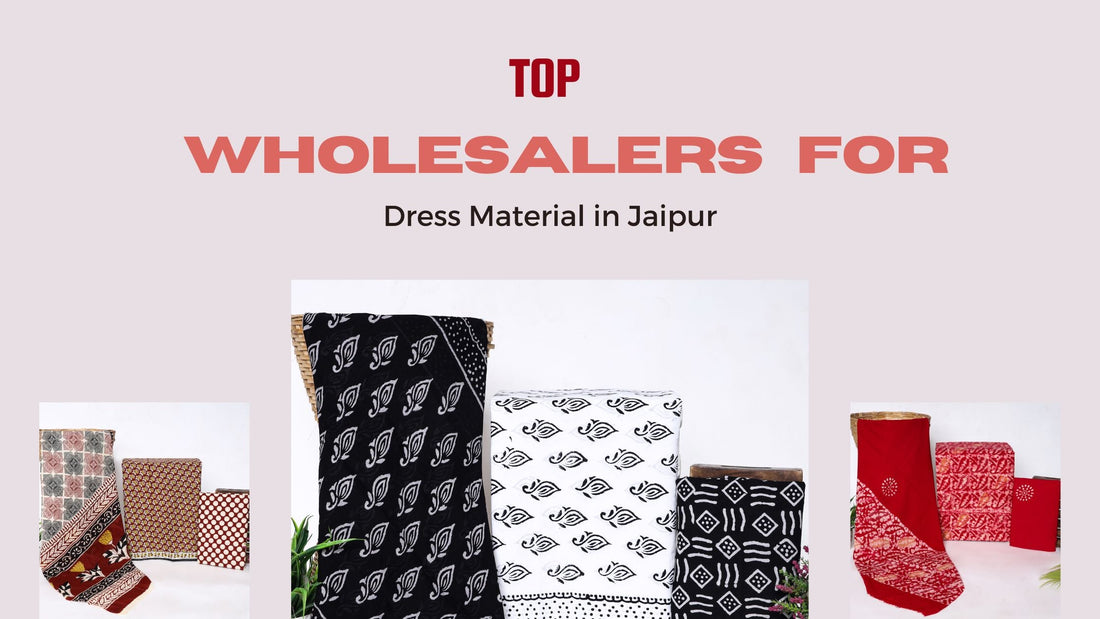 Top Wholesale Dress Material Suppliers in Jaipur