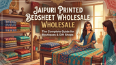 Jaipuri Printed Bedsheet Wholesale: The Complete Guide for Boutiques & Gift Shops