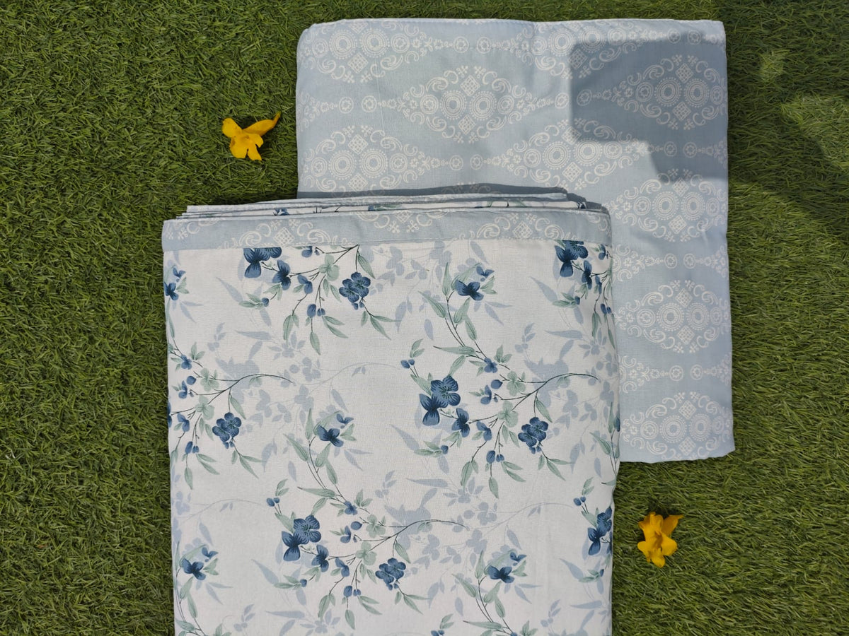Blue Blossom Watercolour Reversible Single Bed Dohar Set of 2 58 x 87 Inch Dohar 1E5GG6e0bp8vRljJu68ClIh1ZNui8RZ6F_w2000