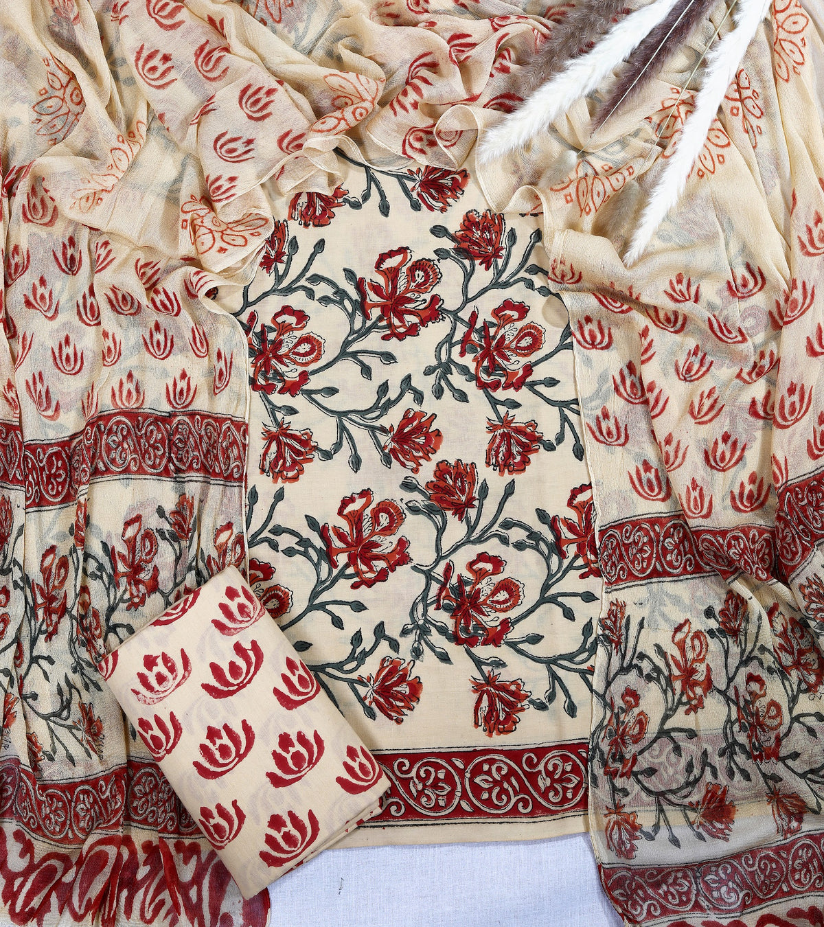 Gulnaar Ivory Red Rose Bel Hand Block Print Cotton Suit with Chiffon Dupatta – Unstitched 3 Piece Suit Material 1FJEZK--zyZhsqkj9evZoZYOYgfPj7ucB_w2000