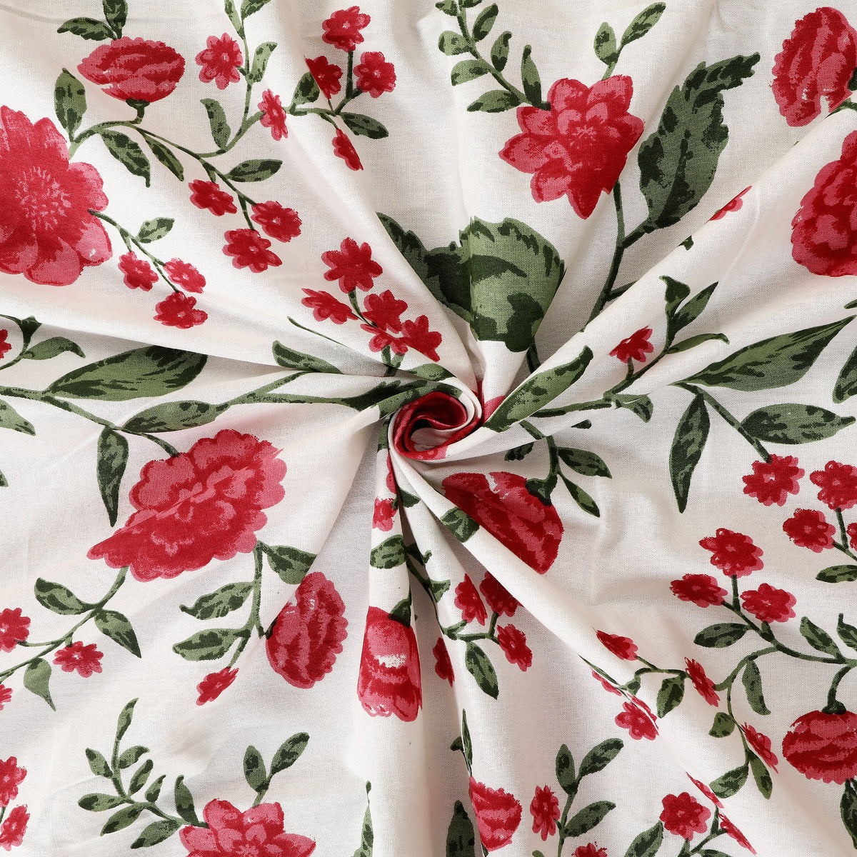 Bagru Mahal Red Rose Border Cotton King Size Bedsheet 108x108 with 2 Pillow Covers Bedsheet 1SYULhm6cqlkrszxiZD9ZHkXGtp0y2w3z_w2000
