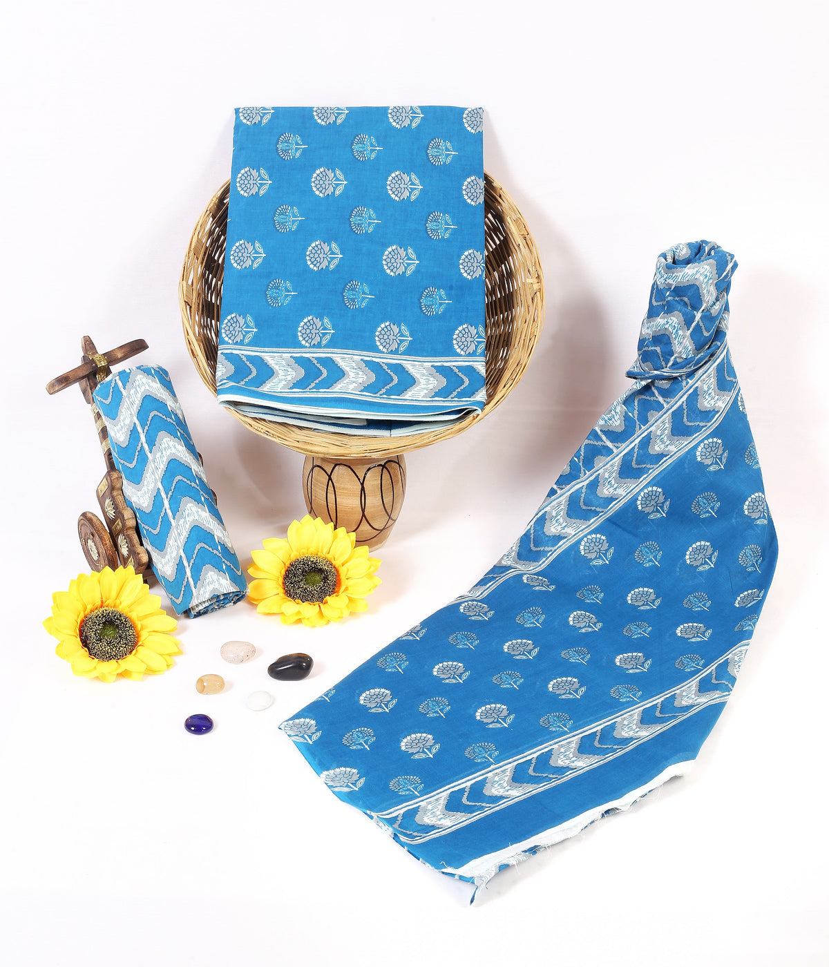 Hand Block Print Cotton Suit Material with Mulmul Dupatta | Aasmani Buta – Sky Blue Buta | Sky Blue & White | Wholesale Suit Material 1_n39tsFB42TT9imFqNgtTevx5UWCkqos_w2000