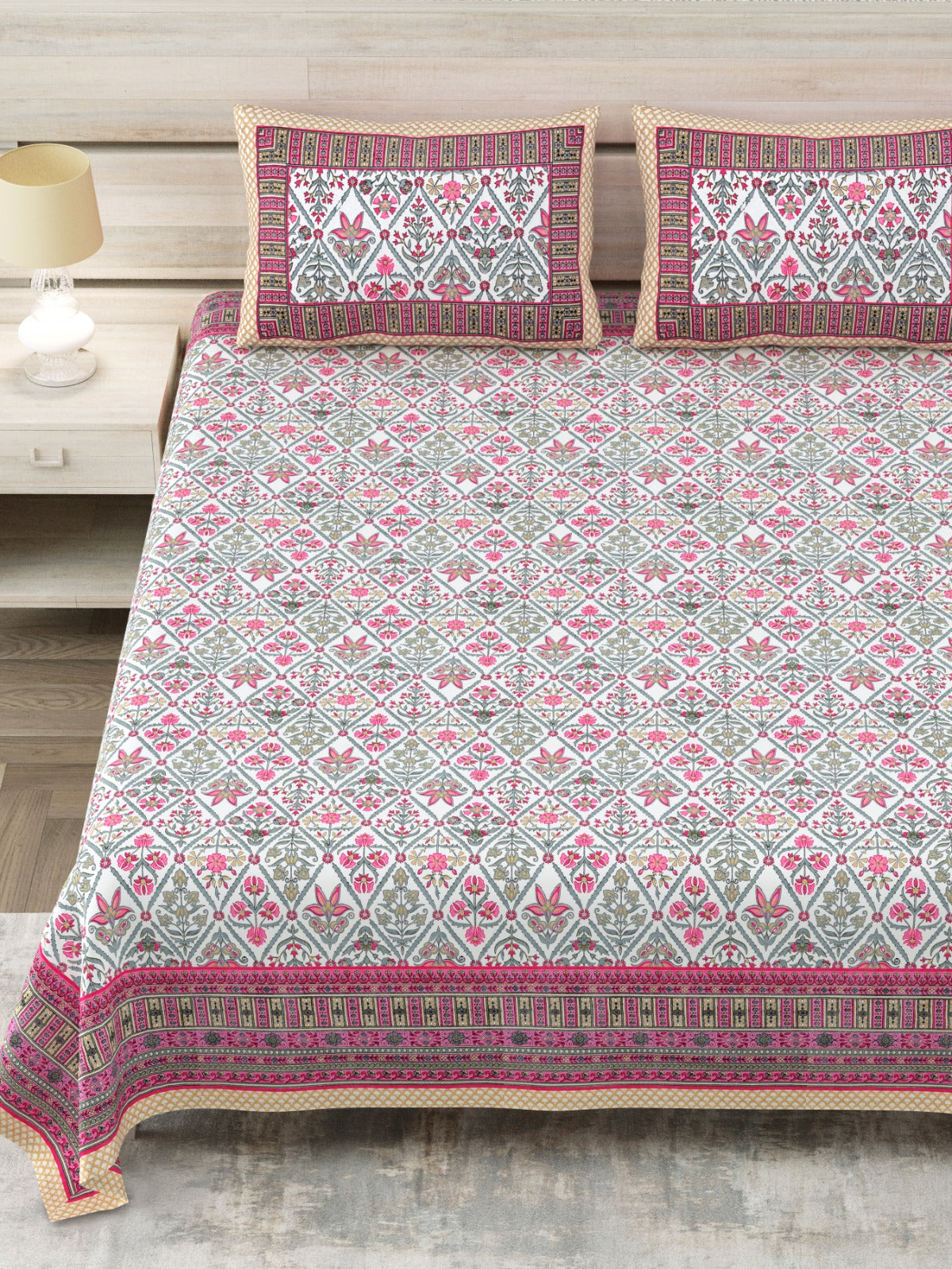 Avantika Maroon Floral Jaal Cotton King Bedsheet 108x108 With 2 Pillow Covers Bedsheet 1ahSSnSnQVJcasJb8aSuFqPA4QjFNtqoE_w2000