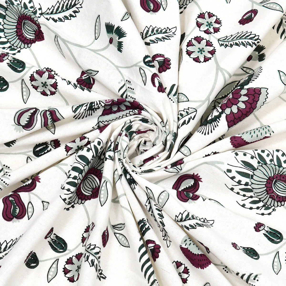 Elora Grey Plum Floral Vine Murugan Cotton Single Bedsheet 60x90 with 1 Pillow Cover Bedsheet 1neko8V0s3xWZ7dCvMAPchWZCcxN0LpHJ_w2000