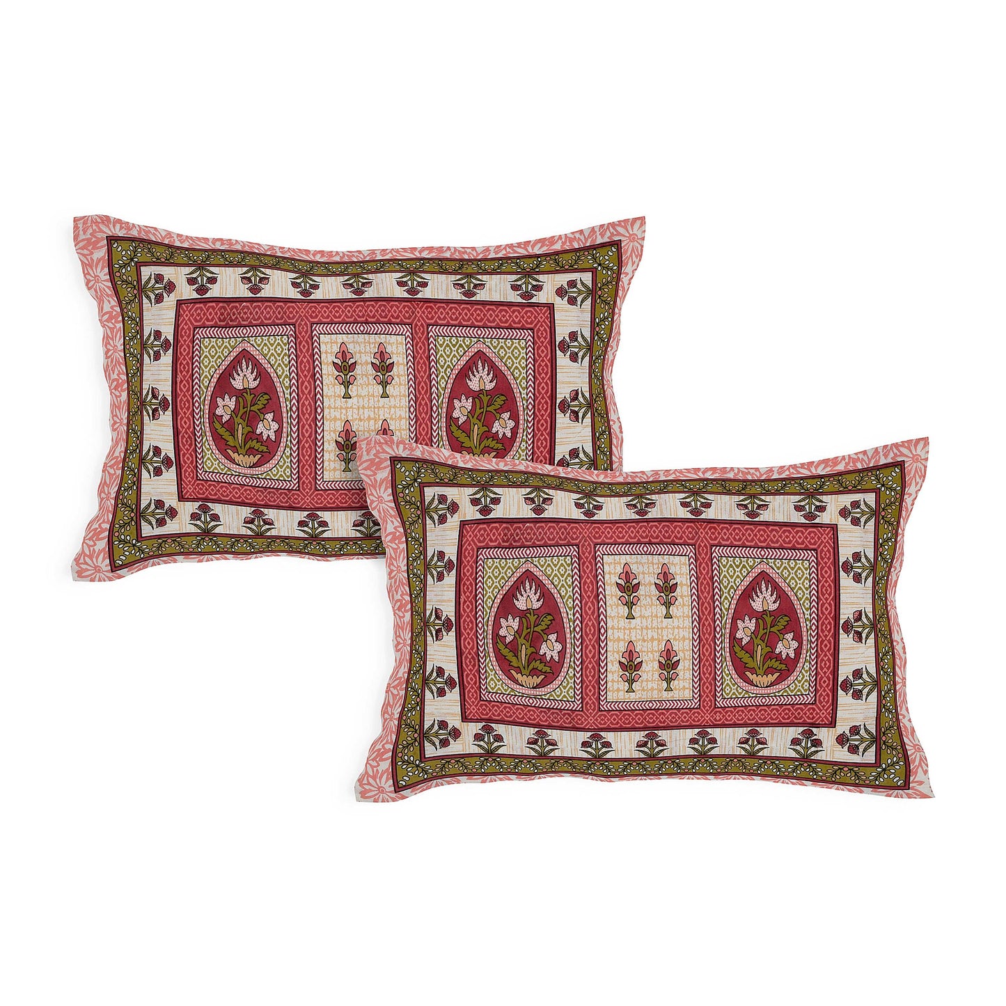 Srishti Textile King Size Cotton Bedsheet Online KING SIZE BEDSHEET king-size-cotton-bedsheet-online-pair-of-pillowcases-_4