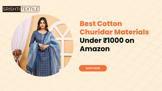 Best Cotton Churidar Materials Under ₹1000 on Amazon