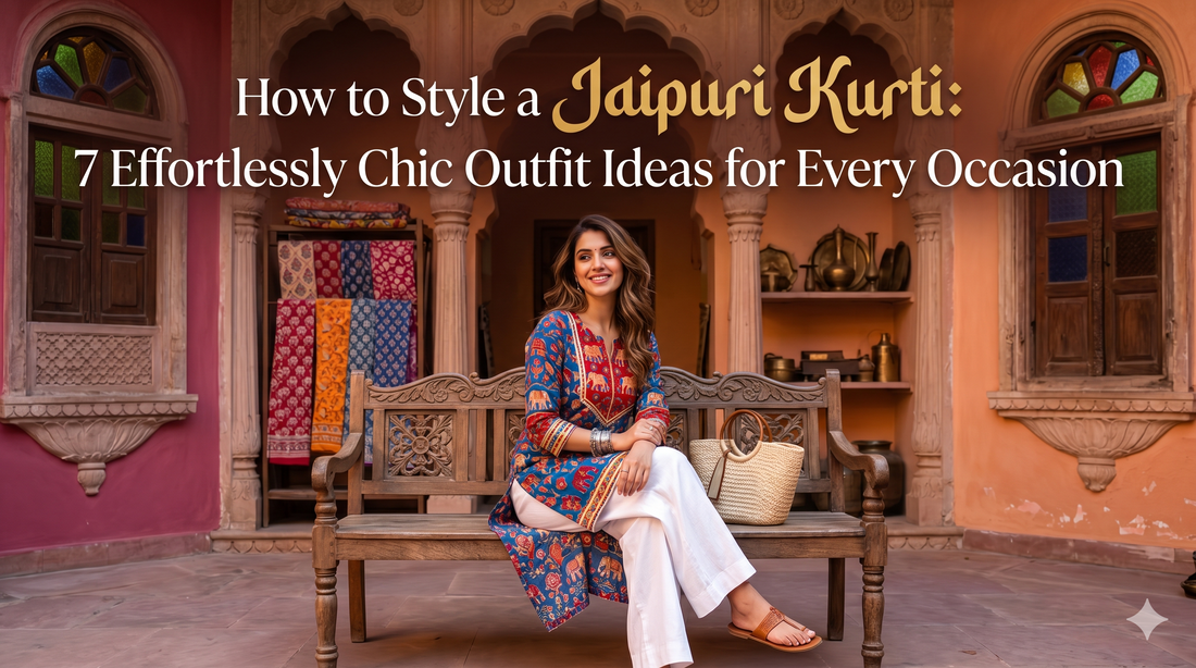 How to Style a Jaipuri Kurti: 7 Effortlessly Chic Outfit Ideas for Every Occasion