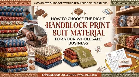 How to Choose the Right Handblock Print Suit Material for Your Wholesale Business