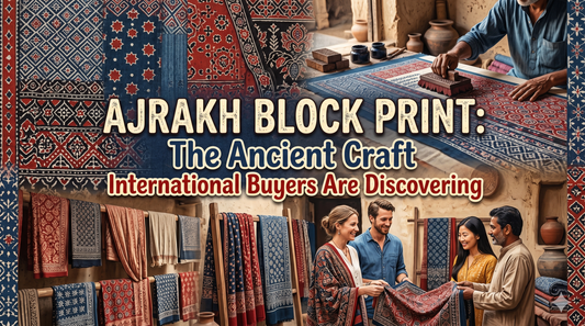 Ajrakh Block Print: The Ancient Craft International Buyers Are Discovering