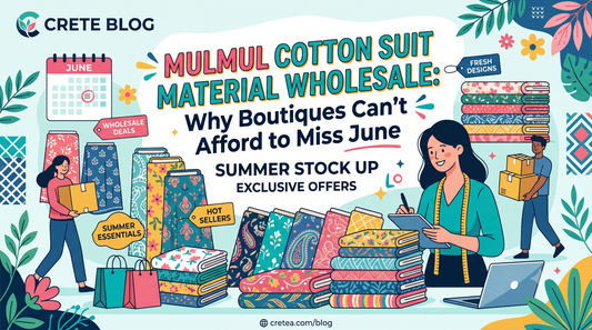 Mulmul Cotton Suit Material Wholesale: Why Boutiques Can't Afford to Miss June