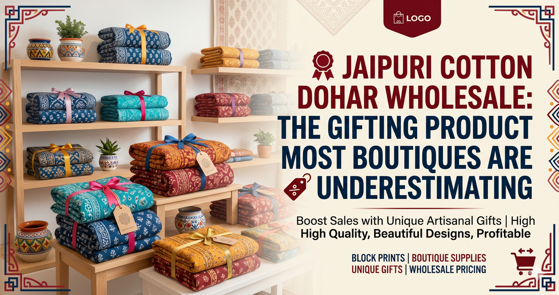 Jaipuri Cotton Dohar Wholesale: The Gifting Product Most Boutiques Are Underestimating