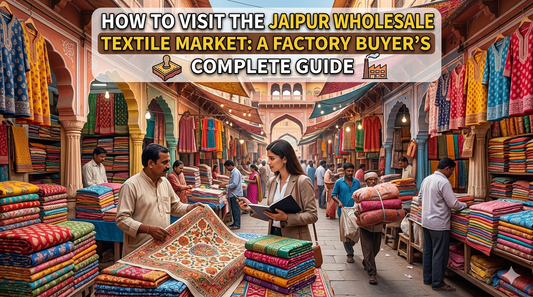 How to Visit the Jaipur Wholesale Textile Market: A Factory Buyer's Complete Guide