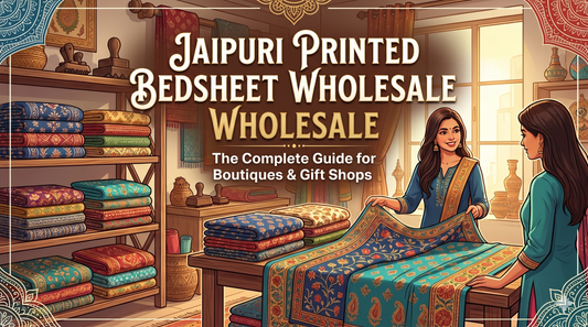 Jaipuri Printed Bedsheet Wholesale: The Complete Guide for Boutiques & Gift Shops
