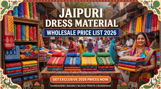 Jaipuri Dress Material Wholesale Price List 2026