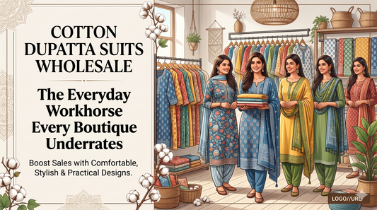 Cotton Dupatta Suits Wholesale: The Everyday Workhorse Every Boutique Underrates