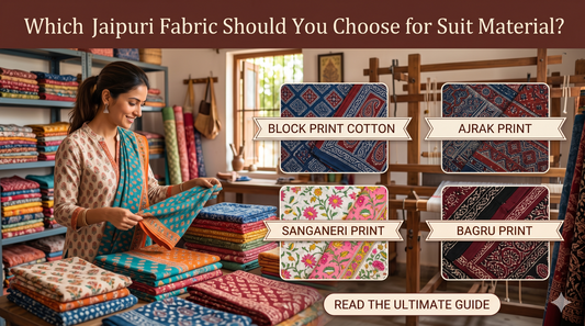 Which Jaipuri Fabric Should You Choose for Suit Material?