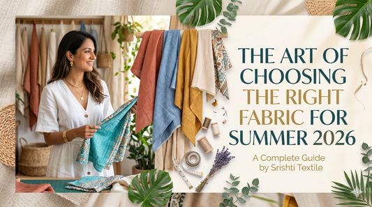 The Art of Choosing the Right Fabric for Summer 2026: A Complete Guide by Srishti Textile