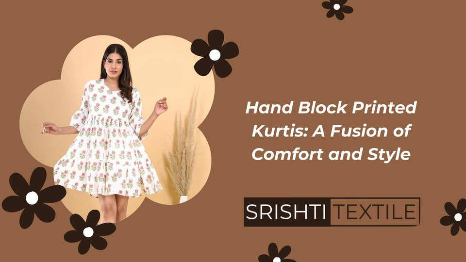 Hand Block Printed Kurtis: A Fusion of Comfort and Style