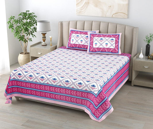 Sanagenri Printed Bedsheets — Authentic Jaipuri Craftsmanship from Jaipur