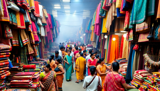 Explore Jaipur Wholesale Cloth Market with Srishti Textile – Get the Best Deals Today!