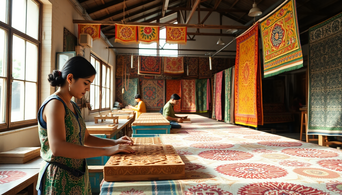 Discover Srishti Textile: Eco-Friendly Hand Block Printed Textiles for German Retailers