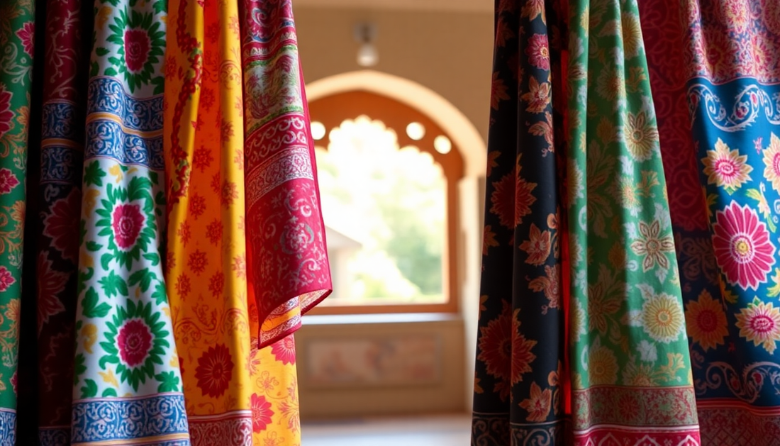 Jaipuri Printed Cotton Dress Materials - Perfect for Every Season, Order Yours Today!