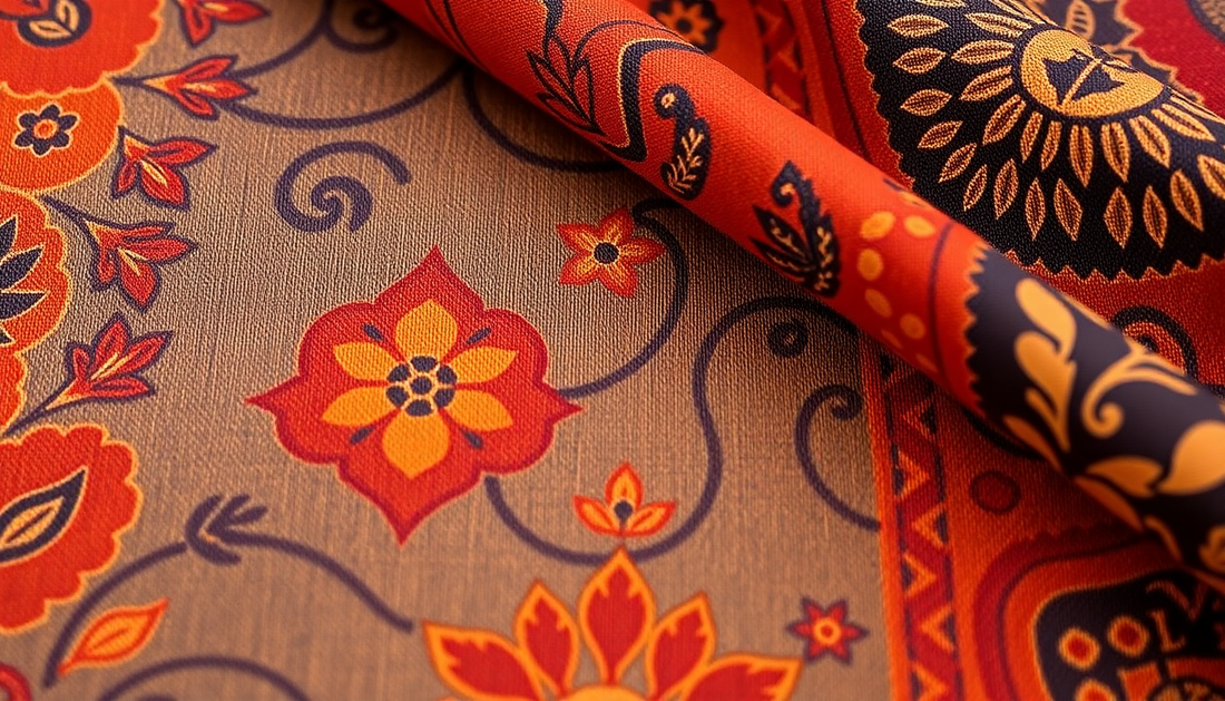 Unveiling the Intricate Details of Srishti Textile's Bagru Block Prints