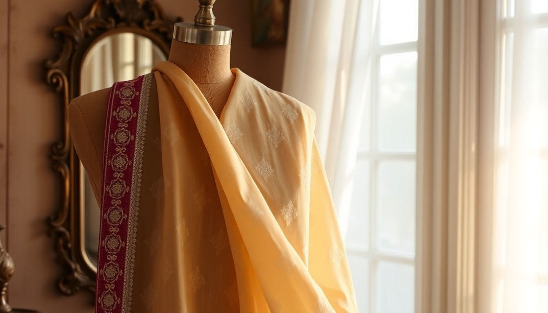 Discover the Timeless Elegance of Chanderi Salwar Suit Material