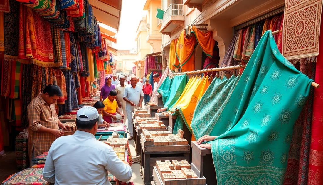 Shop Jaipur Block Print Fabric Online: Unleash Your Creativity Today!