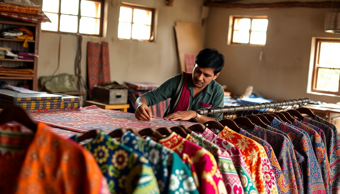 Preserving the Beauty of Your Bagru Block Printed Garments from Srishti Textile