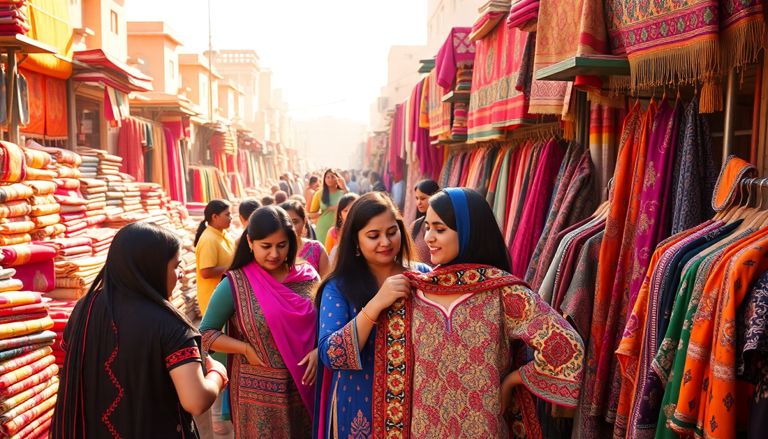 Discover the Vibrant World of Jaipuri Kurtis at Srishti Textile