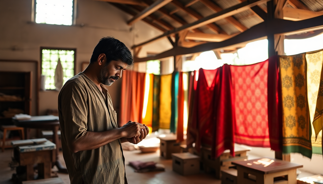 Preserving the Art of Hand Block Printing: The Cultural Significance of Srishti Textile