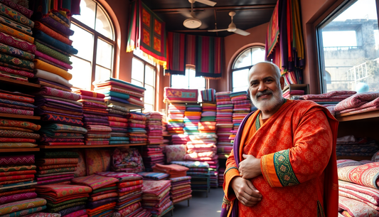 Where to Find the Best Bedsheet Shop in Jaipur – Explore Srishti Textile Today!