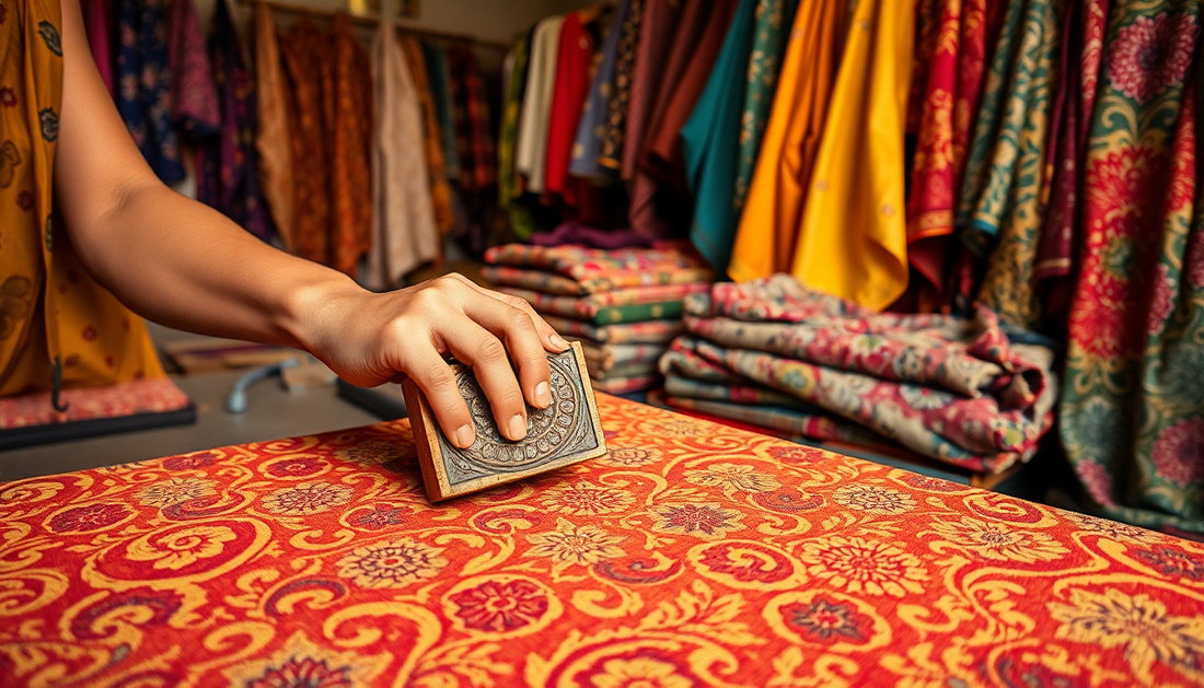 Discover the Artistry of Hand Block Printed Textiles: Elevating UK Fashion Retail