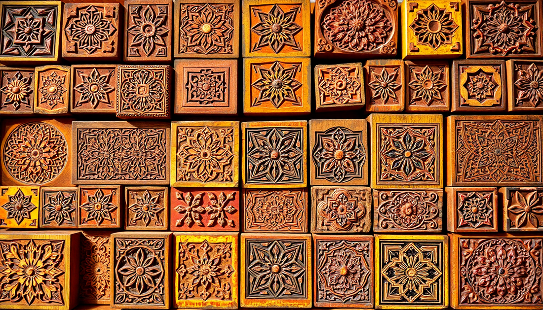 Ajrakh Blocks: Traditional Designs for Modern Makers – Available Now!