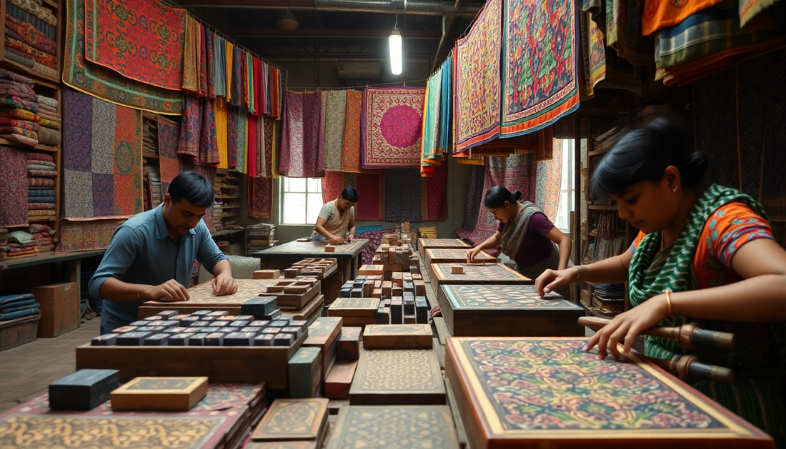 Uncovering the Allure of Indian Hand Block Printed Textiles: Why Global Retailers Can't Resist