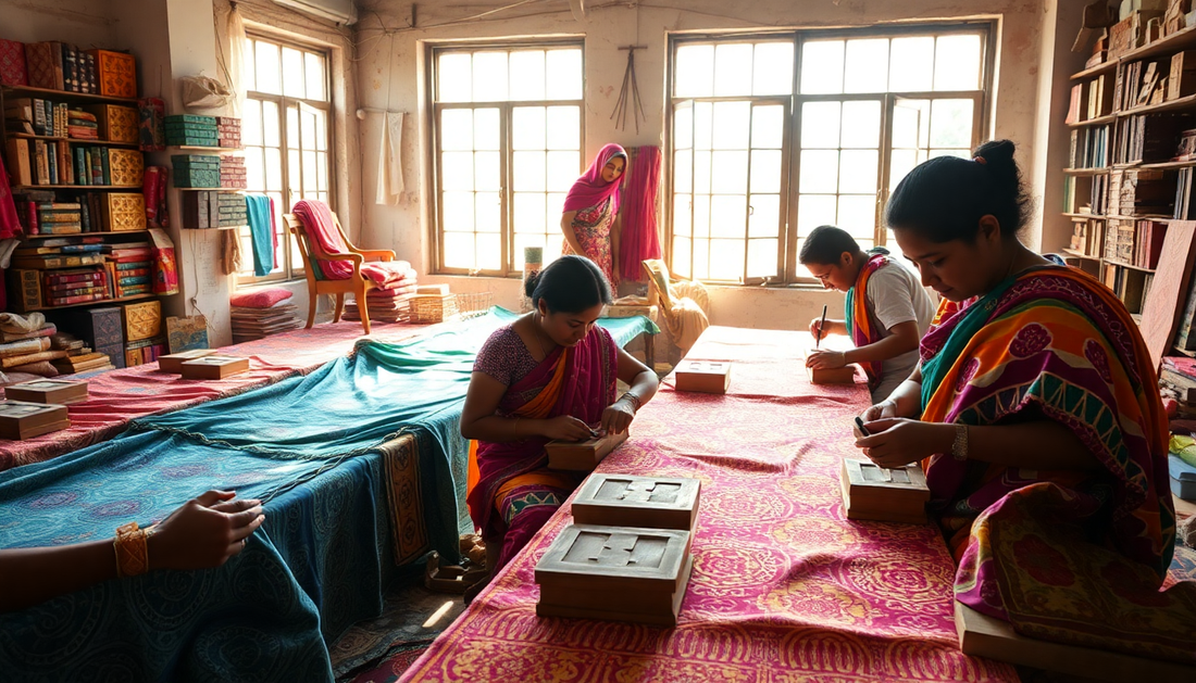 Discover the Beauty of Indian Hand Block Printed Fabrics for Your Australian Fashion Designs