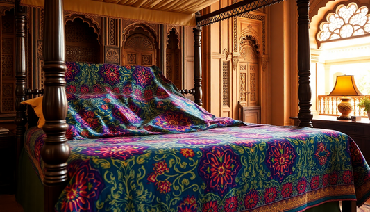 Discover the Enchanting World of Jaipuri Bedsheets: A Celebration of Rajasthani Craftsmanship