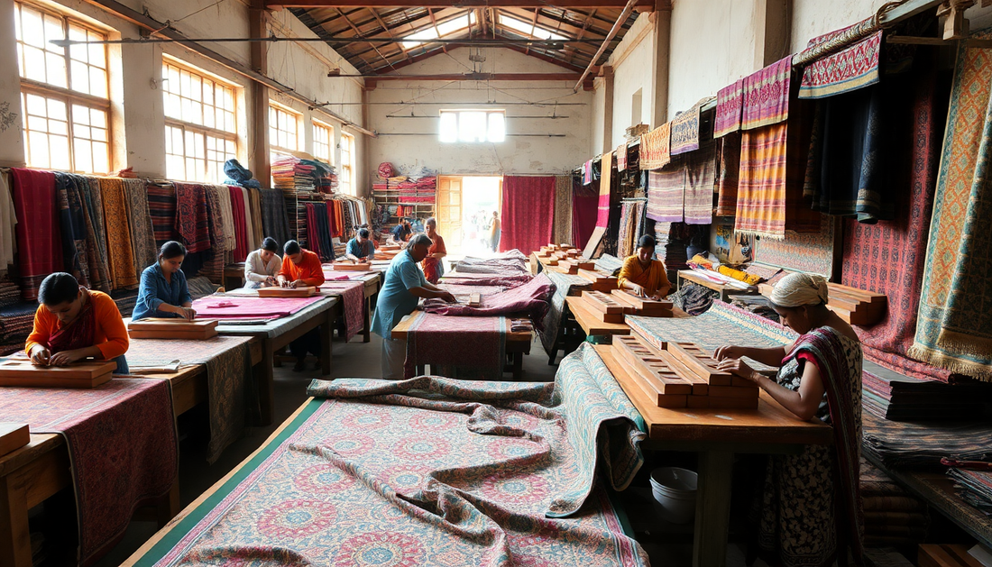 Discover the Vibrant World of Indian Hand Block Printed Textiles for Your Australian Retail Business