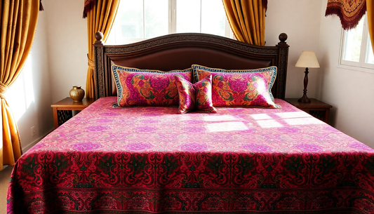 Transform Your Space with Jaipuri Cotton Bedsheets – Limited Stock Available!