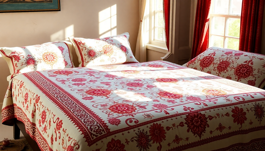 Discover the Vibrant World of Sanganeri Print Bedsheets: Straight from the Manufacturers