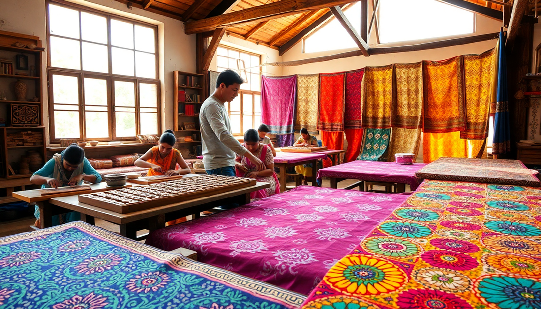 Unlock the Beauty of Indian Hand Block Printed Textiles: A Guide to Bulk Ordering for Global Retail