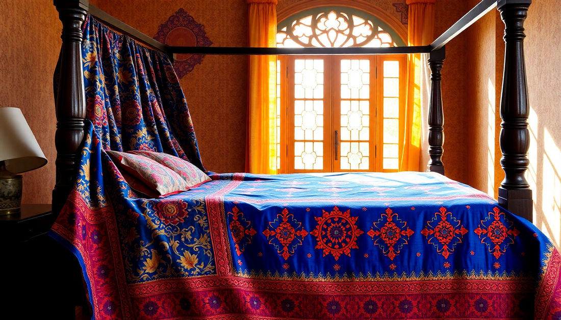 Discover the Vibrant World of Authentic Jaipur Bedsheets