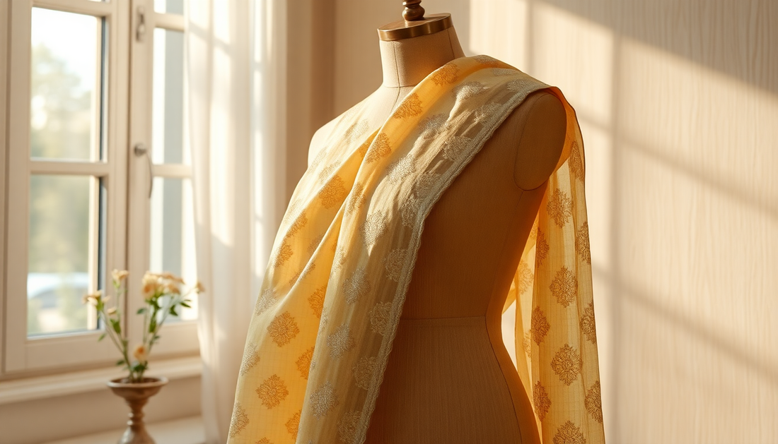 Elevating Your Style: Chanderi Unstitched Suits from Srishti Textile