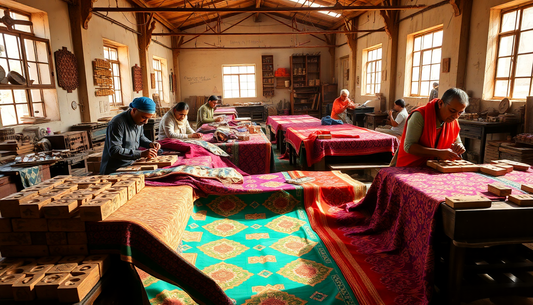 Discover the Vibrant World of Block Print Fabric in Jaipur: Unique Patterns Just a Click Away!