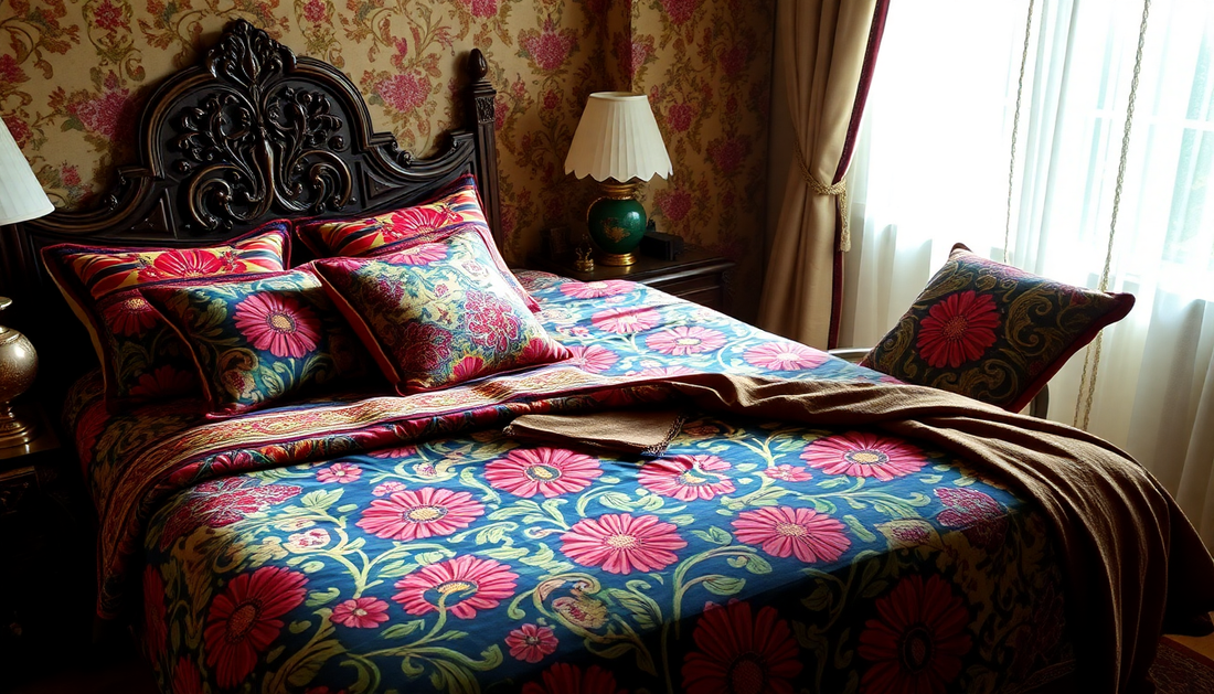 Discover the Regal Charm of Jaipuri Bedsheets: A Timeless Tradition Brought to Your Home