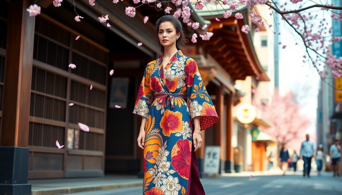 Elevating Japanese Fashion with the Timeless Charm of Indian Hand Block Printed Textiles