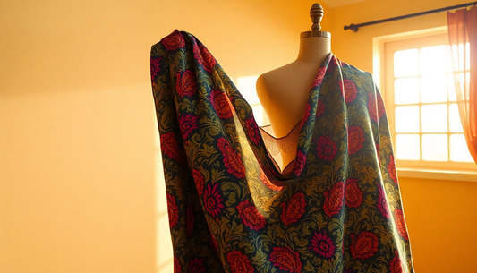 Discover the Vibrant Beauty of Jaipuri Print Dress Material