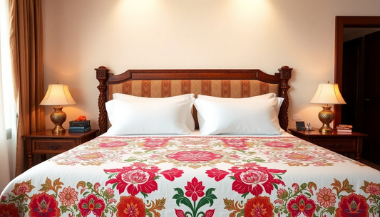 Elevate Your Bedroom Decor with Stunning Jaipuri Print Bedsheets