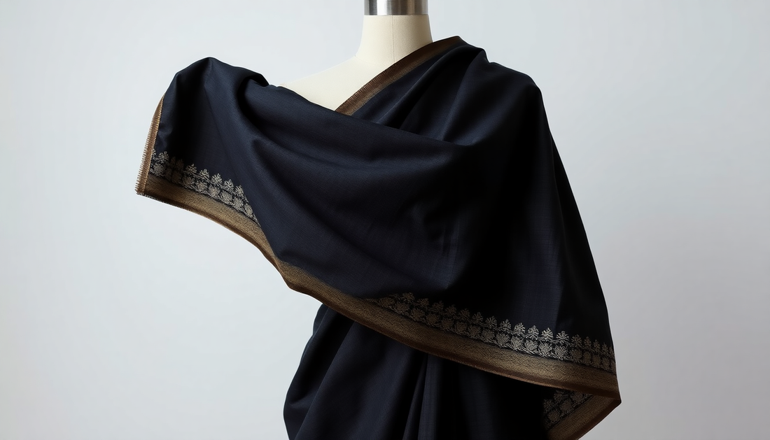 Black Linen Sarees: The Ultimate Choice for Elegance and Versatility